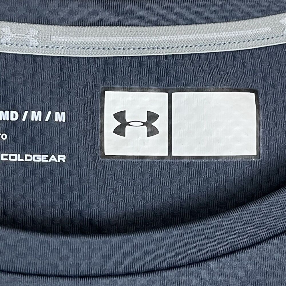 Under Armour Shirt Mens Medium Gray Coldgear UCLA Bruins University Fan Apparel - Picture 8 of 13